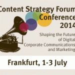 Content Strategy Forum 2014 Frankfurt