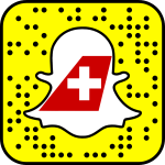 Snapchat flyswiss Swiss Airlines